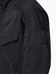 Buy 남성 리트렉터블 후드 필드 자켓 in color CK BLACK