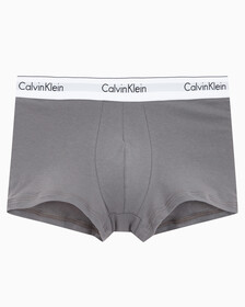 Buy 남성 모던 코튼 2PK 트렁크 in color RED/GREY