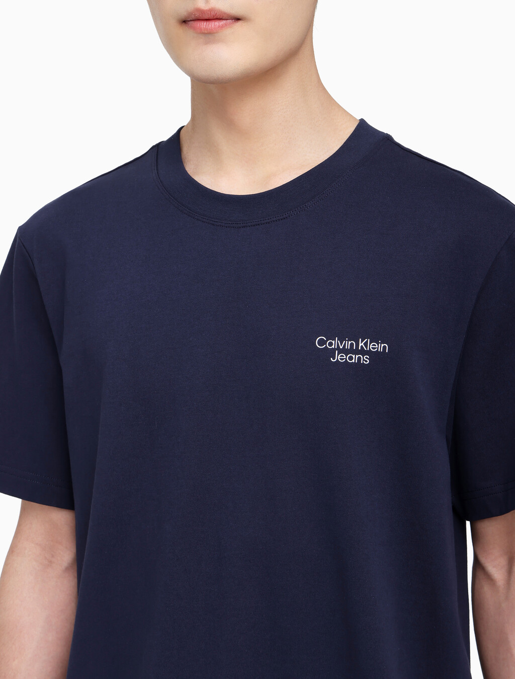 Buy 남성 1978 백 커브드 로고 반팔 티셔츠 in color NIGHT SKY