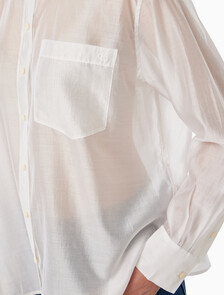 Buy 여성 릴렉스 셔츠 in color Sand White