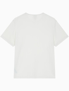 Buy 유니섹스 숏슬리브 더블 머서라이즈드 저지 크루넥 티셔츠 in color VAPOROUS GRAY