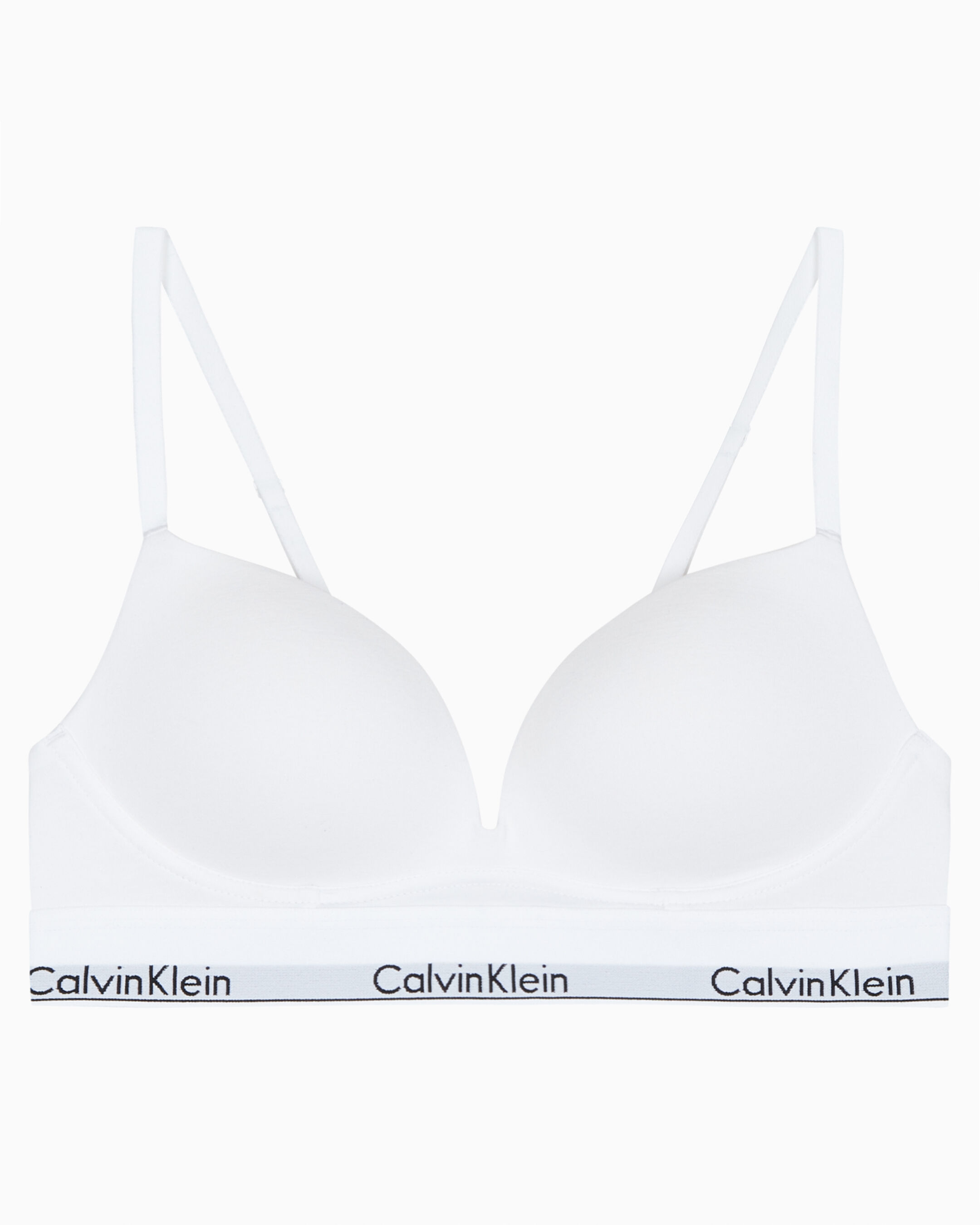 여성 모던코튼 AF 푸쉬업 브라 | white | Calvin Klein Korea