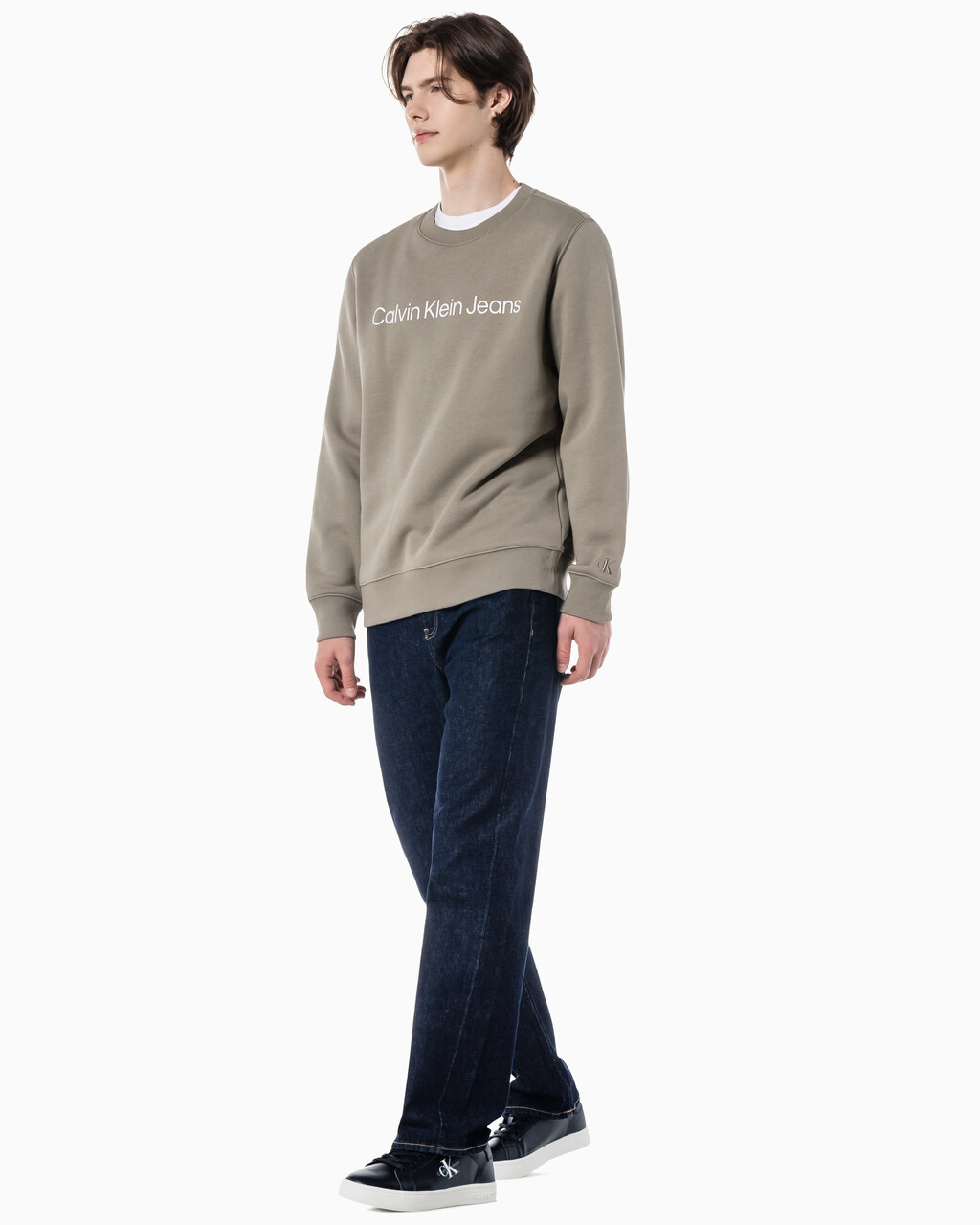 Buy 남성 90's 스트레이트핏 린스 블루 데님 in color RINSE BLUE