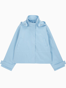 Buy 여성 나일론 웨이스트 자켓 in color SHORESIDE BLUE