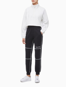 Buy 여성 릴랙스핏 쉐르파 크롭 풀오버 in color WHITE