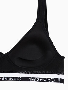 Buy 여성 모던 코튼 리프트 브라렛 in color BLACK