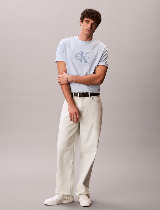 남성 16S 엘리베이티드 모노로고 티