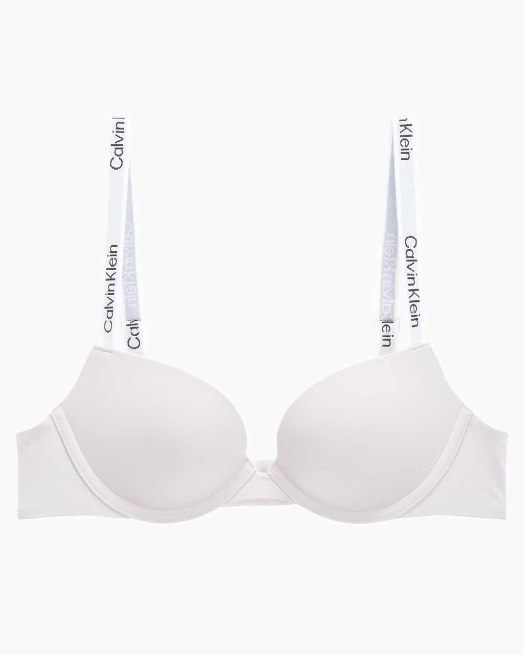 Buy 여성 테일러드 로고 푸쉬업 플런지 브라 in color LILAC MARBLE