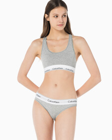 Buy 여성 모던 코튼 AF 브라렛 in color GALAXY GREY