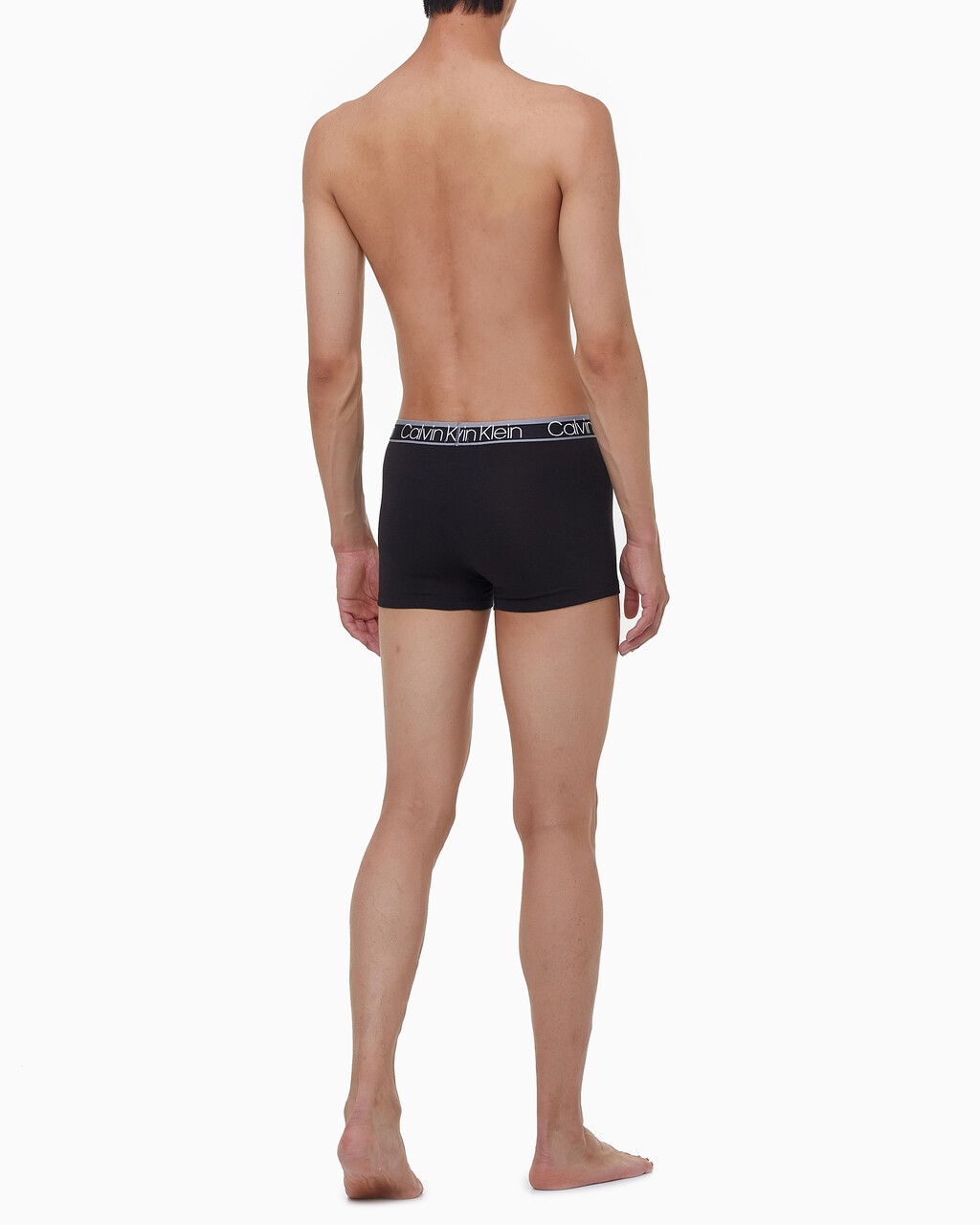 Buy 남성 코튼 스트레치 버라이어트 3PK 트렁크 in color BLACK