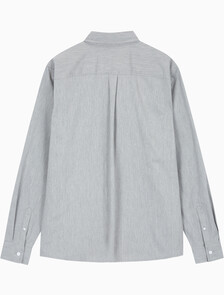 Buy 남성 멜란지 유틸리티 셔츠 in color GREY