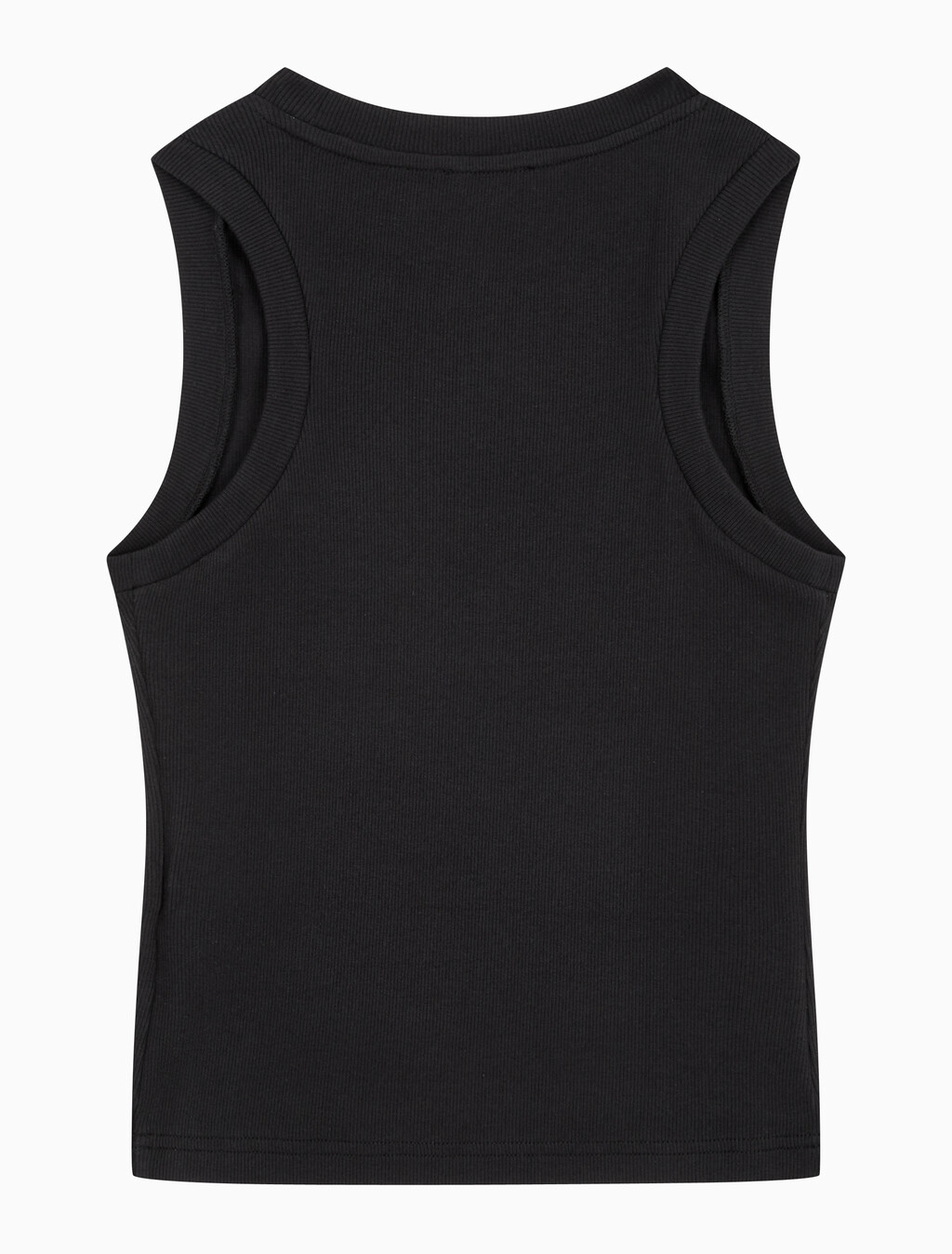 Buy 여성 모노로고 립 탱크 in color BLACK