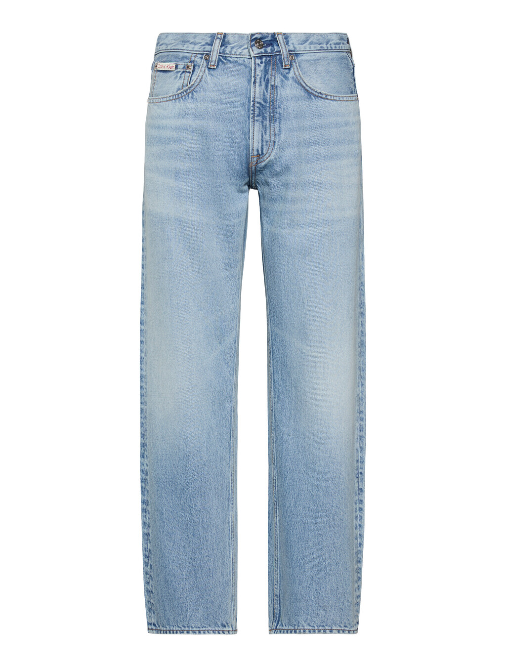 Buy 90S 스트레이트 진 in color Light blue