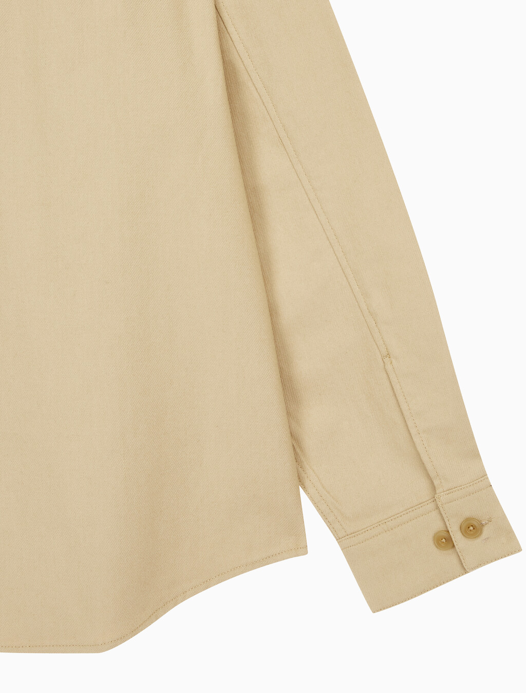 Buy 남성 롱슬리브 오버사이즈 플란넬 셔츠자켓 in color TRAVERTINE