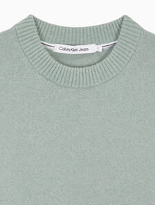Buy 여성 크롭 반팔 스웨터 in color KHAKI GREY