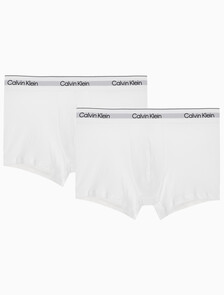 Buy 남성 모던 코튼 스트레치 드로즈 2PK in color WHITE