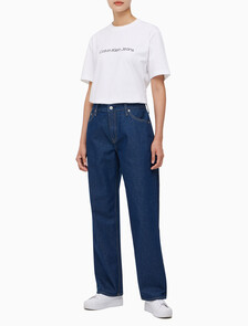 Buy 여성 90's 스트레이트핏 린스 데님 in color RINSE BLUE