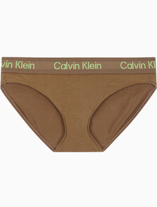 Buy 여성 스텐실 로고 AF 비키니 in color COFFEE LIQUER W. JASMINE
GREEN LOGO
