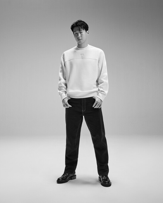 [손흥민 캡슐] 남성 릴렉스 테리 크루넥 스웻셔츠