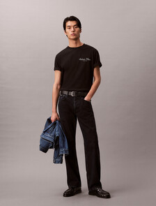 Buy 20S 마치 그래픽 시즈널 패션 레인지 티 in color BLACK