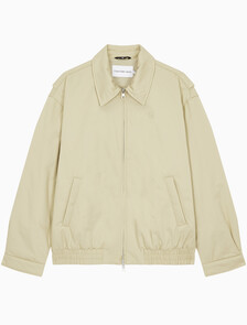 Buy 여성 코튼 보머 자켓 in color PALE KHAKI