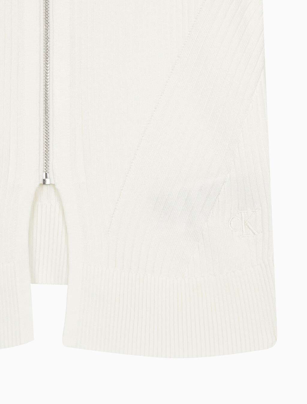 Buy 여성 반팔 집 폴로 스웨터 in color WHITE