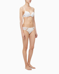 Buy 여성 CK 블랙 그래픽 레이스 AF 힙스터 팬티 in color VAPOROUS GRAY
