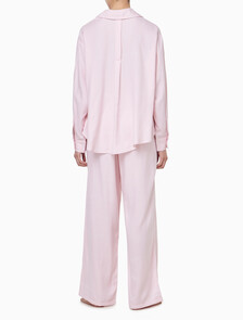 Buy 여성 울트라 소프트 모달 블렌드 플란넬 롱슬리브 셔츠 in color Pink