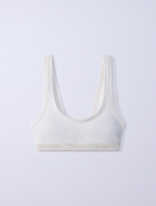 Buy Jung Kook for Calvin Klein 여성 헤리티지 코튼 AF 브라렛 in color TOFU