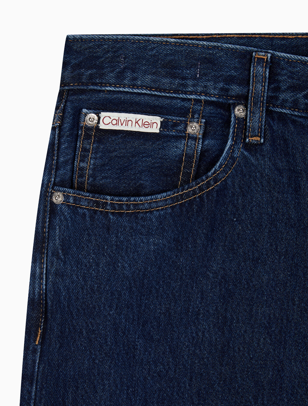 Buy 남성 90's 스트레이트핏 다크블루 텐셀 데님 in color DARK BLUE STONE