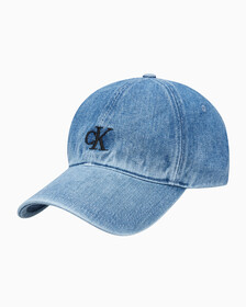 Buy 남녀공용 CKJ 데님 볼캡 in color DENIM