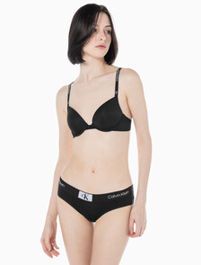 Buy 여성 1996 마이크로 AF 푸쉬업 플런지 브라 in color BLACK