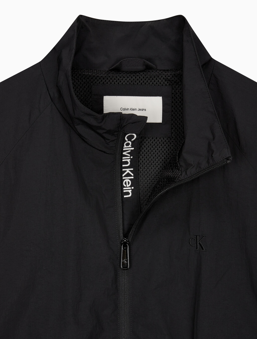Buy 남성 베이직 에센셜 기능성 나일론 자켓 in color CK BLACK