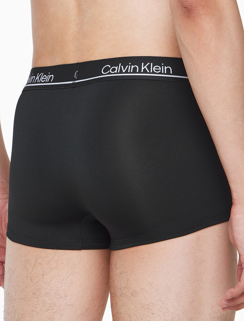 Buy 남성 CK 마이크로 플러스 로우 라이즈 드로즈 3PK in color BLACK