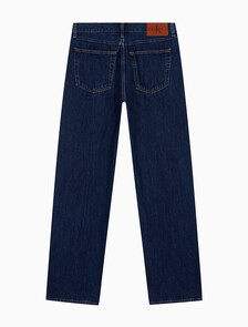 Buy 남성 90's 스트레이트핏 다크블루 텐셀 데님 in color DARK BLUE STONE