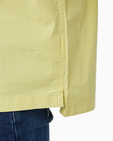 Buy 남성 포플린 집업 반팔셔츠 in color YELLOW SAND