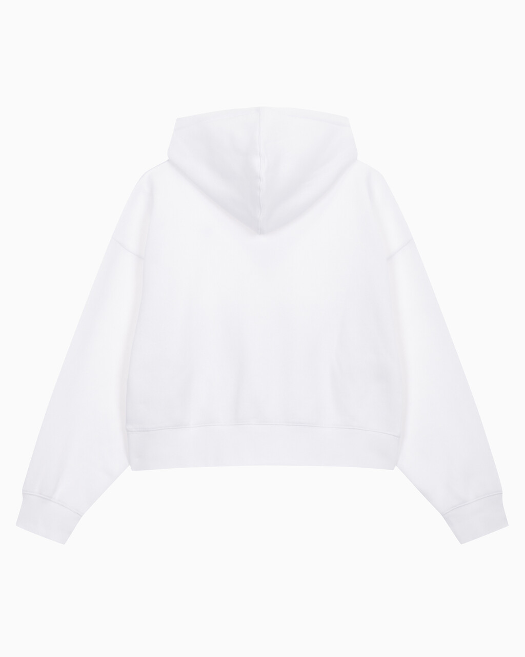 Buy 여성 아카이브 로고 플리스 후디 in color BRILLIANT WHITE