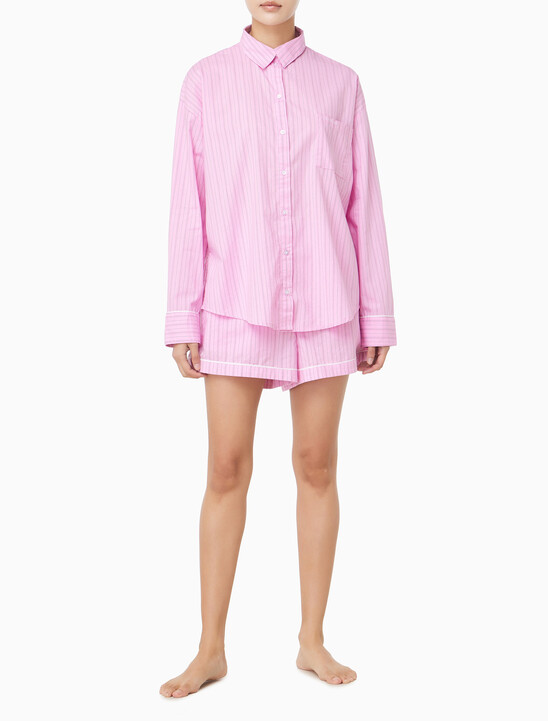 여성 코튼 포플린 쇼츠