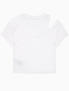 Buy 여성 메타 CK 베이비 티셔츠 in color BRIGHT WHITE
