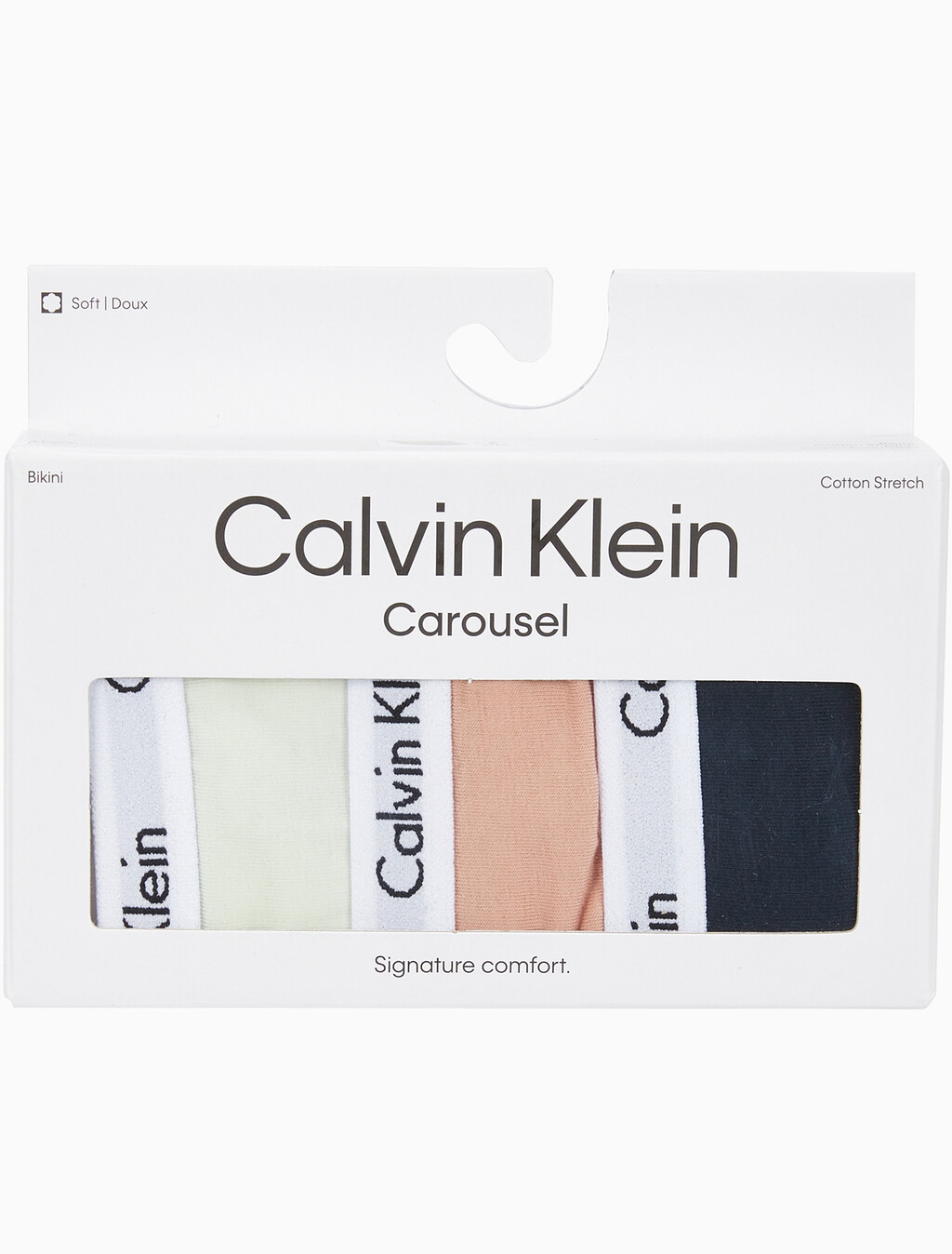 Buy 여성 캐러셀 3PK 비키니 팬티 in color CANARY GREEN/STONE GREY/BLUEBERRY