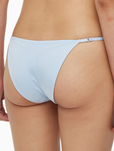 Buy 여성 폼투바디 러스터 하이레그 탕가 in color SKY BLUE