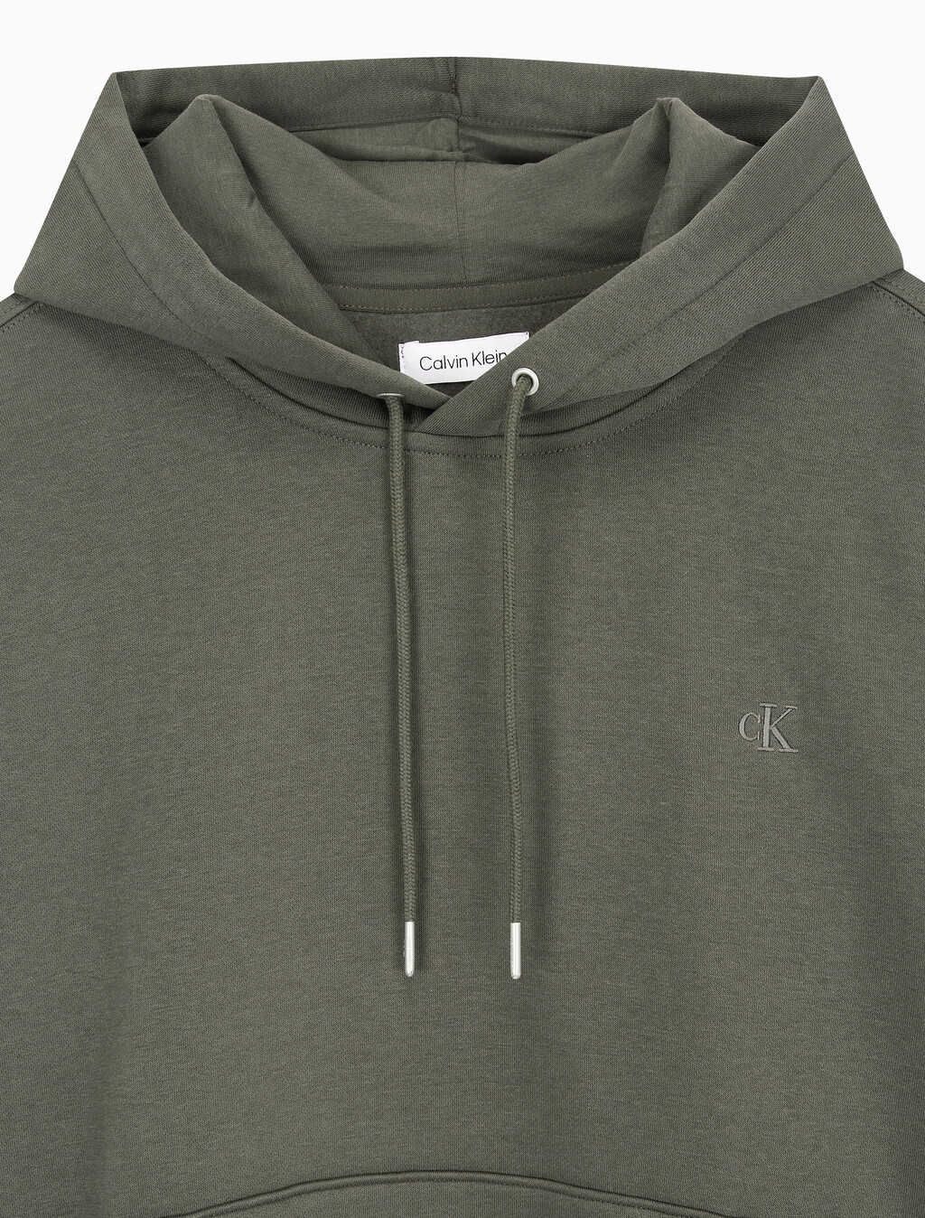 Buy 남성 롱슬리브 아카이브 플리스 후디 in color CHARCOAL