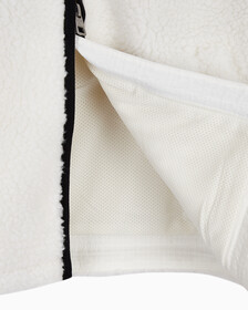 Buy 여성 크롭 쉐르파 자켓 in color WHITE