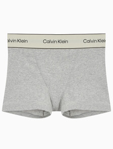 Buy 여성 헤리티지 코튼 박서 브리프 in color GREY HEATHER