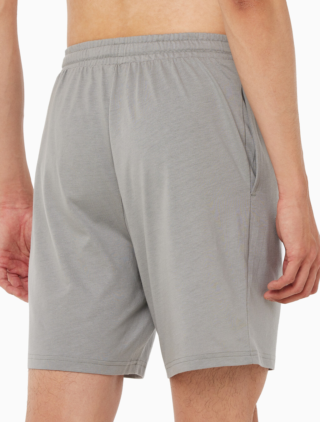 Buy 남성 니트 텐셀 쿨링 슬립 쇼츠 in color GREY