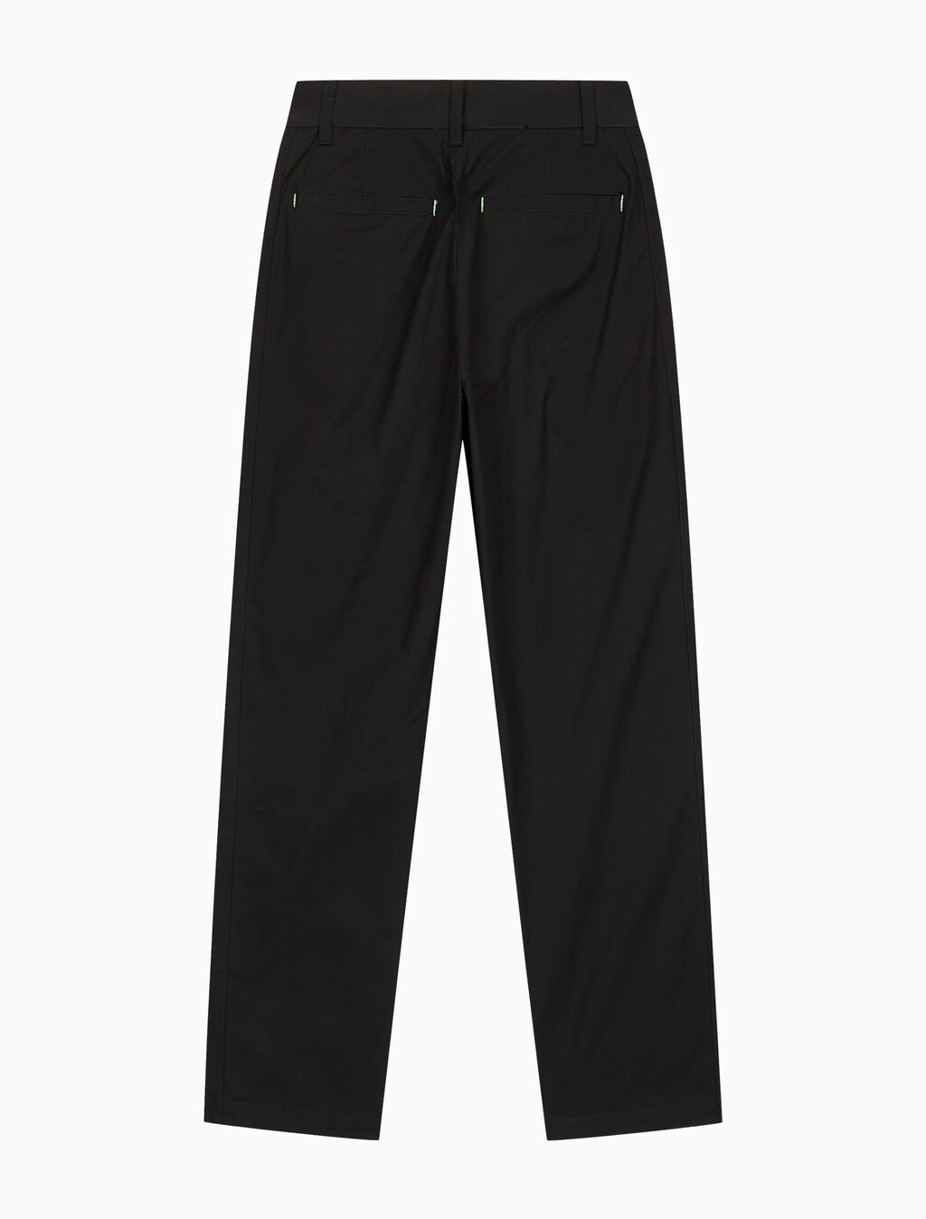 Buy 여성 폴드 반드 치노 팬츠 in color CK BLACK