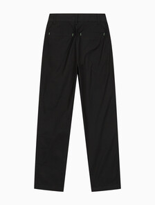 Buy 여성 폴드 반드 치노 팬츠 in color CK BLACK