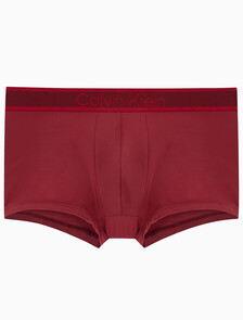 Buy 남성 CK 토널 로고 마이크로 로우 라이즈 드로즈 in color RED