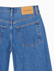 Buy 여성 90's 루즈핏 블루 데님 in color BLUE