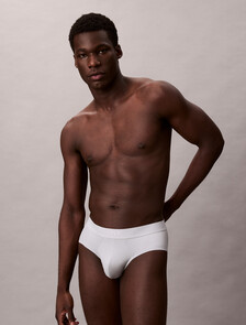 Buy 남성 CK 블랙 마이크로파이버 힙브리프 in color HARBOR MIST